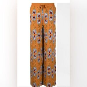 EUC La Double J- Brushed Wool Amorpha Jacquard Pants. Size M